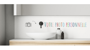 Crédence salle de bain : PHOTO PERSONNELLE