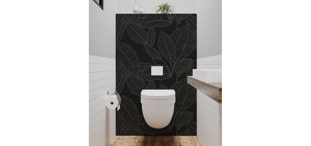 Panneau de WC : Végétation 4