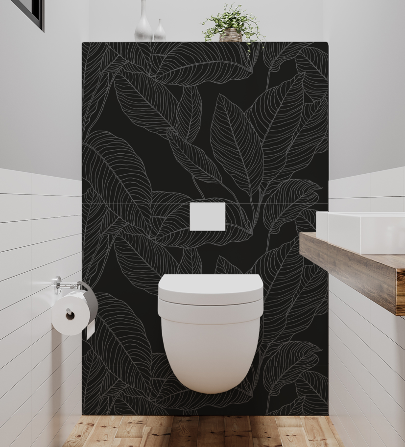 Panneau de WC : Végétation 4