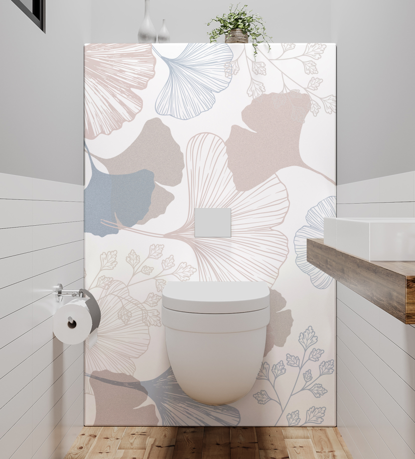 Panneau de WC : Gingko 2