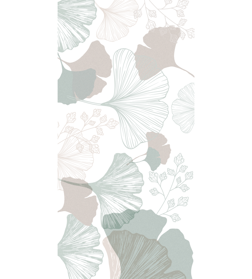 Panneau de WC : Gingko 2