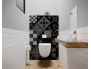 Panneau de WC : Carreaux ciment patchwork 3