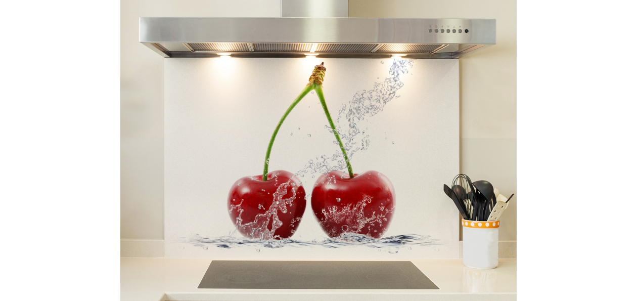 Splash cerises