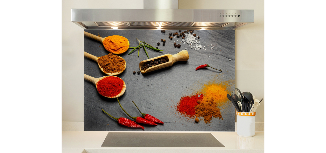 Epices sur ardoise 