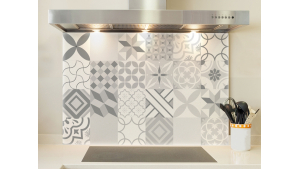 Carreaux ciment gris