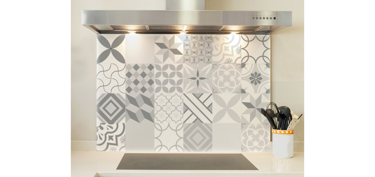 Carreaux ciment gris