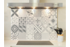 Carreaux ciment gris