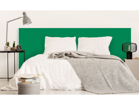 Tête de lit : Vert...