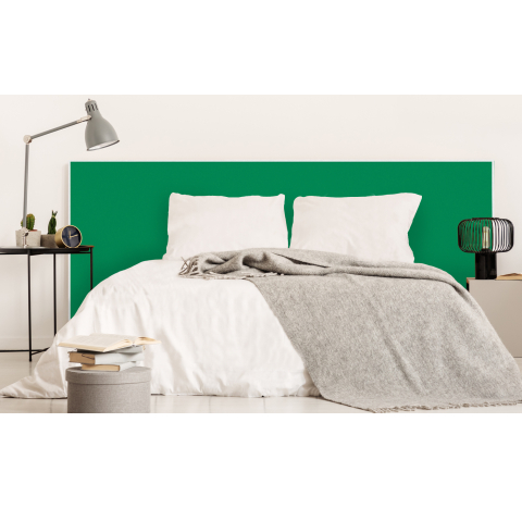 Tête de lit : Vert...