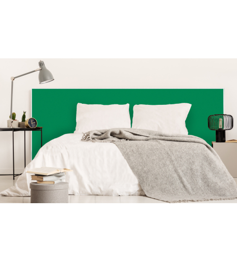 Tête de lit : Vert...