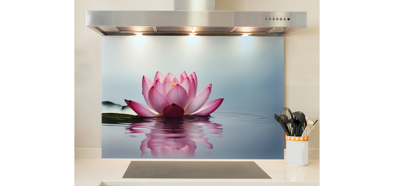 Fond de hotte : Lotus zen 1