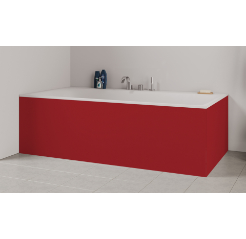 Tablier de bain : Rouge rubis