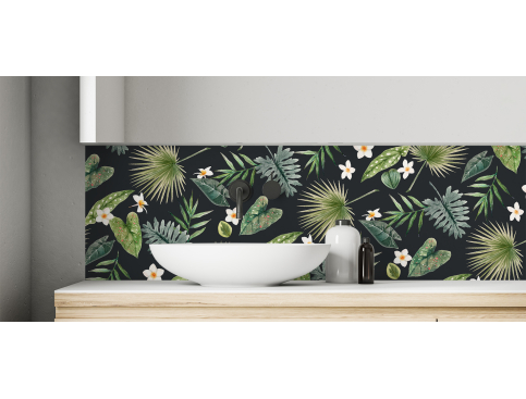 Crédence salle de bain :...