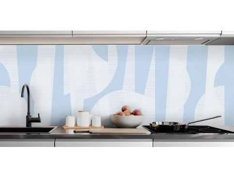 Crédence : Géométrie bauhaus