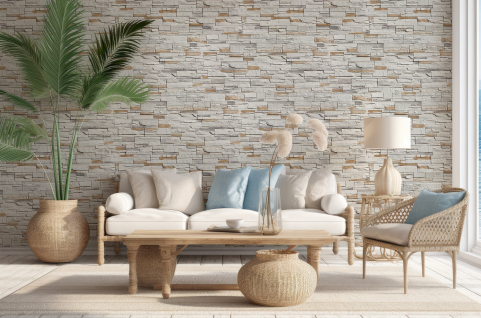 Papier peint : Mur pierre...