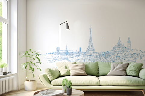 Papier peint : Dessin Paris 2