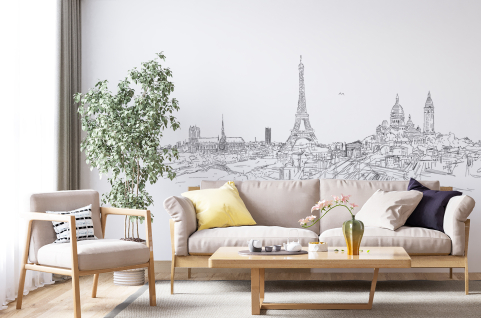 Papier peint : Dessin Paris 2