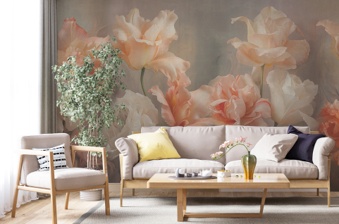 Papier peint : Roses et...
