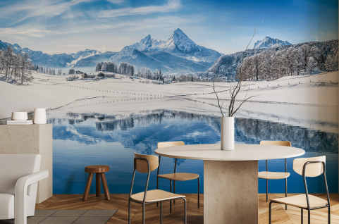 Papier peint : Lac de...