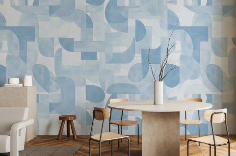 Papier peint : Motif cubisme 1