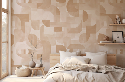 Papier peint : Motif cubisme 1