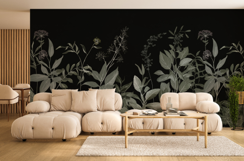 Papier peint : Fleurs...