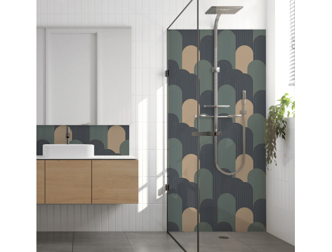 Panneau de douche : Art...