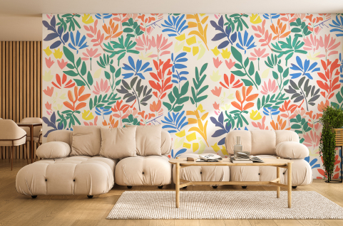 Papier peint : Fleurs...