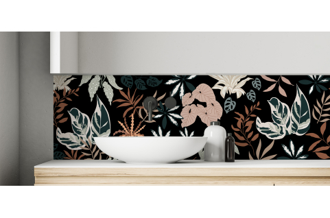 Crédence salle de bain :...