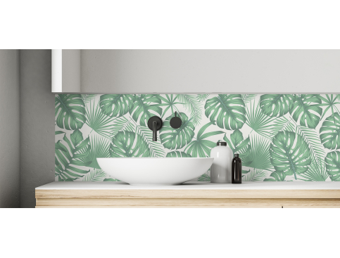 Crédence salle de bain :...