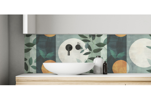 Crédence salle de bain :...