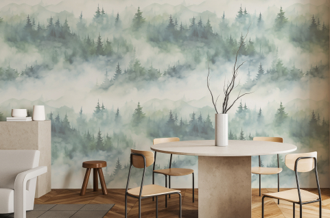 Papier peint : Forêt et...