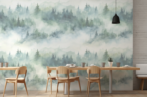 Papier peint : Forêt et...