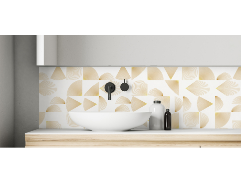 Crédence salle de bain :...