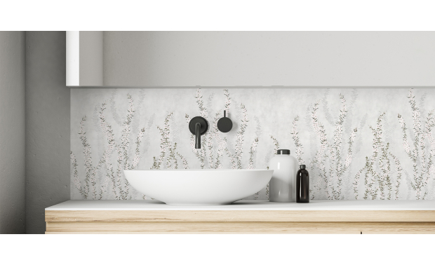 Crédence salle de bain :...