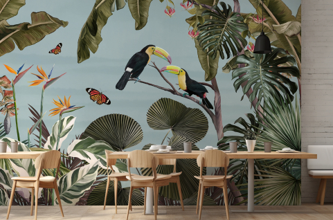 Papier peint : Jungle et...