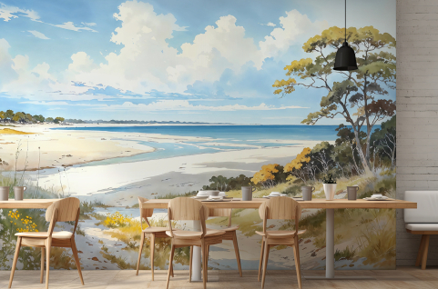 Papier peint : Plage et...
