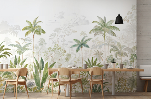 Papier peint : Fresque...