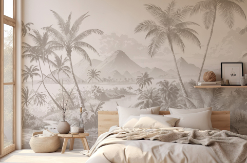 Papier peint : Fresque...