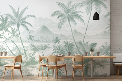 Papier peint : Fresque...
