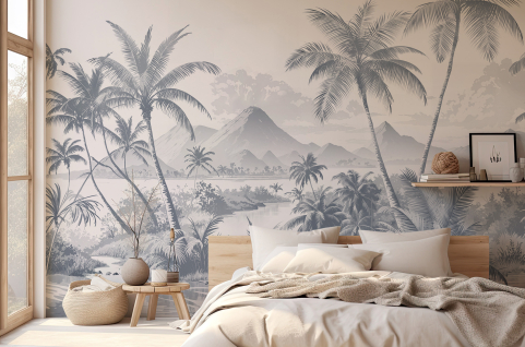Papier peint : Fresque...
