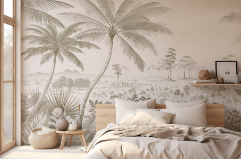 Papier peint : Fresque...