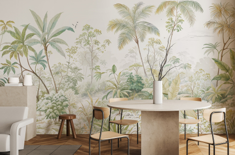 Papier peint : Fresque...