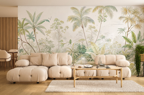 Papier peint : Fresque...