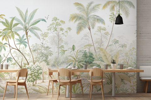 Papier peint : Fresque...