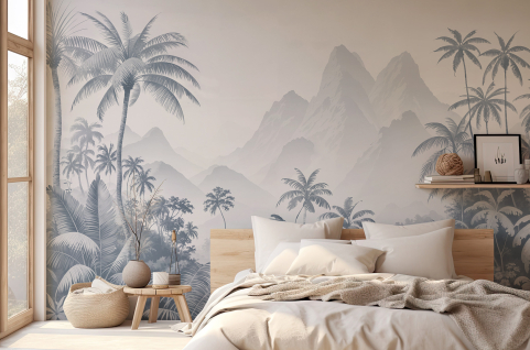 Papier peint : Fresque...