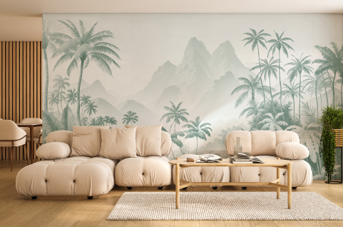 Papier peint : Fresque...
