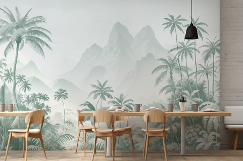 Papier peint : Fresque...
