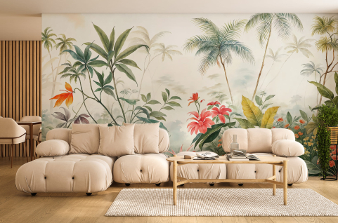 Papier peint : Fresque...
