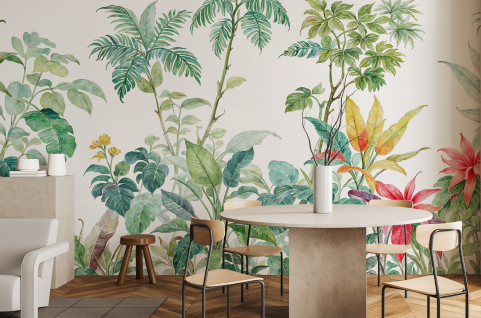 Papier peint : Fresque...